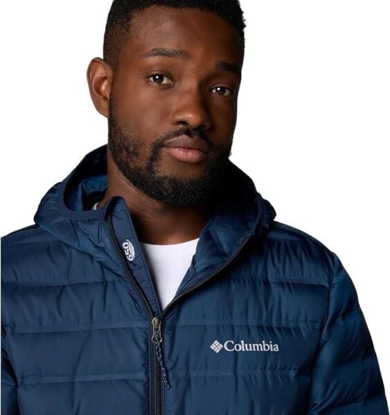 Columbia Lake 22 II Down Hooded Erkek Mont