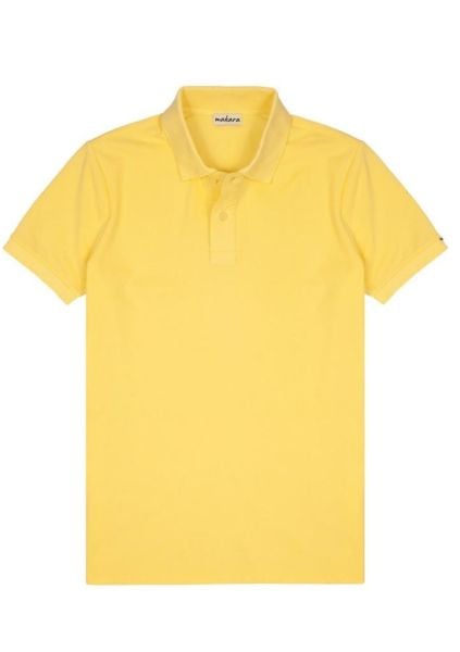 Makara Polo Yaka Unisex T-Shirt Sarı - XL