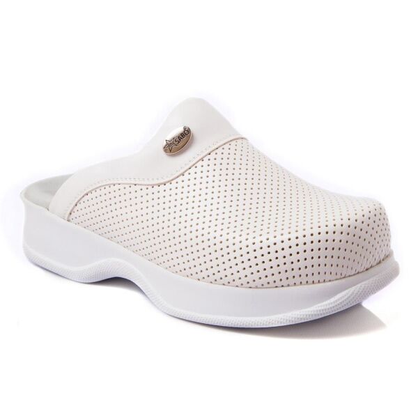 Makara Unisex Sabo Model Terlik 35 - Beyaz