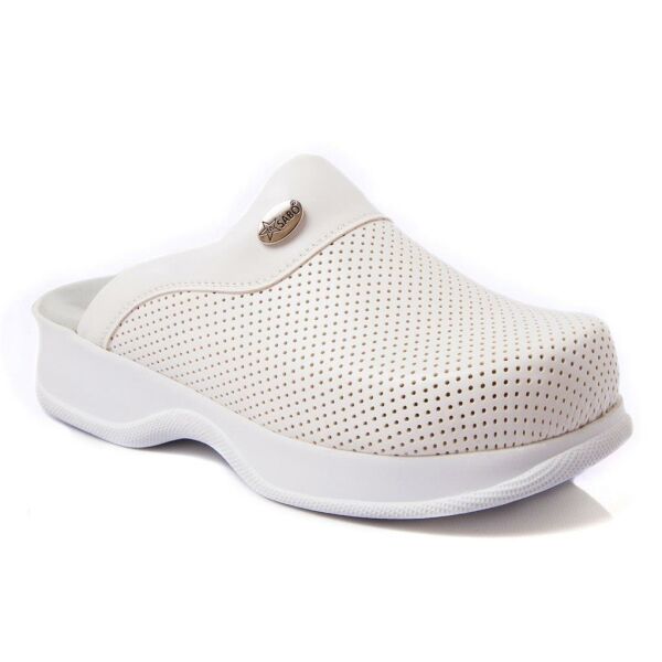 Makara Unisex Sabo Model Terlik 45 - Beyaz