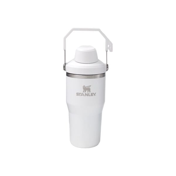 Stanley IceFlow Flip Straw 2.0 FastFlow Pipetli Termos 0,59 L | Beyaz