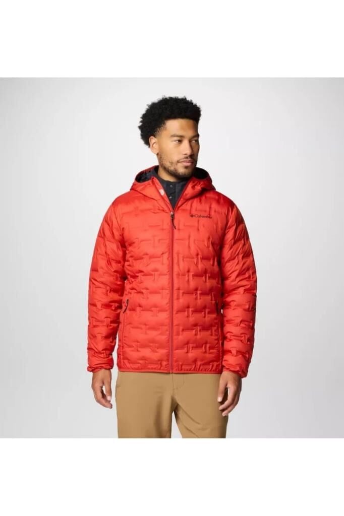 Columbia Delta Ridge Down Hooded Erkek Kaz Tüyü Mont