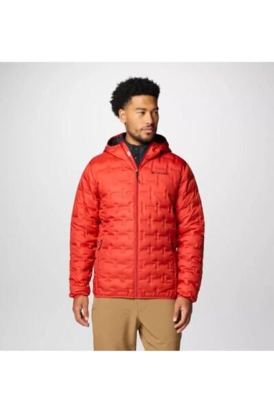 Columbia Delta Ridge Down Hooded Erkek Kaz Tüyü Mont