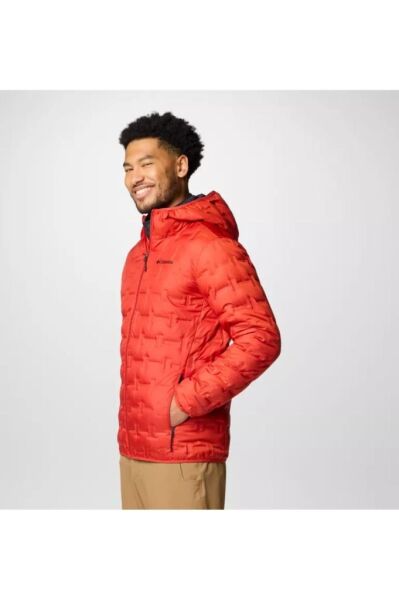 Columbia Delta Ridge Down Hooded Erkek Kaz Tüyü Mont