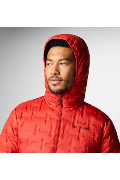 Columbia Delta Ridge Down Hooded Erkek Kaz Tüyü Mont
