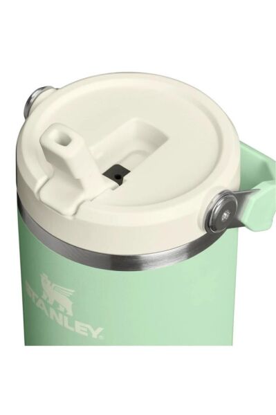 Stanley Iceflow Flip Straw Pipetli Termos 0,89 L | Açık Yeşil