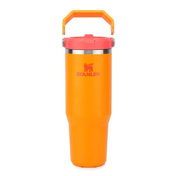 Stanley Iceflow Flip Straw Pipetli Termos 0,89 L  | Turuncu