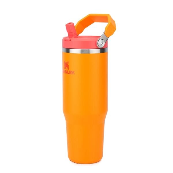 Stanley Iceflow Flip Straw Pipetli Termos 0,89 L  | Turuncu