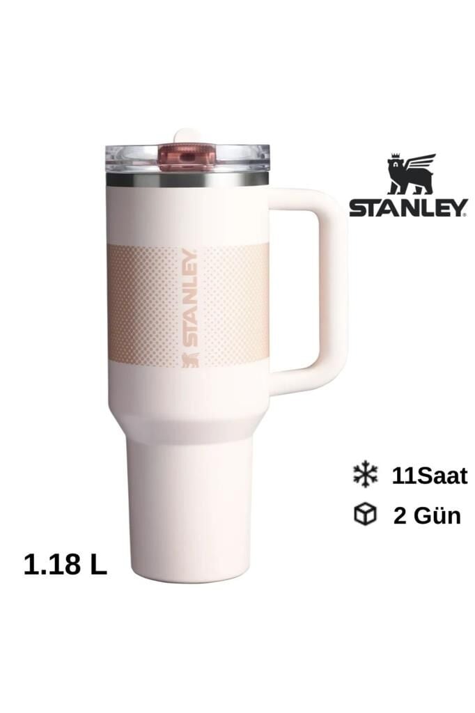 Stanley Quencher® ProTour Flip Straw Tumbler Termos 1.18L | Pudra