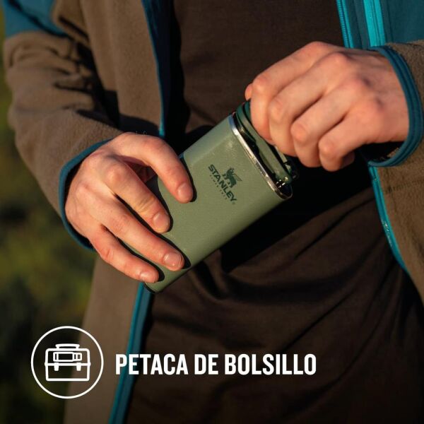 Stanley Klasik Paslanmaz Çelik Cep Matarası 0.23 Lt