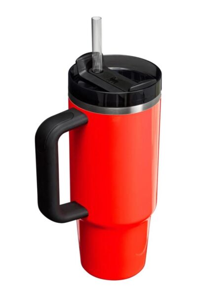 Quencher Pipetli Termos 1,18 Lt Neon Turuncu