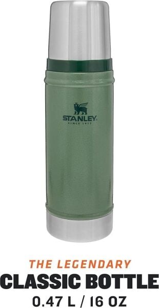 Stanley 0.47L Classic Legendary Bottle Hammertone Termos