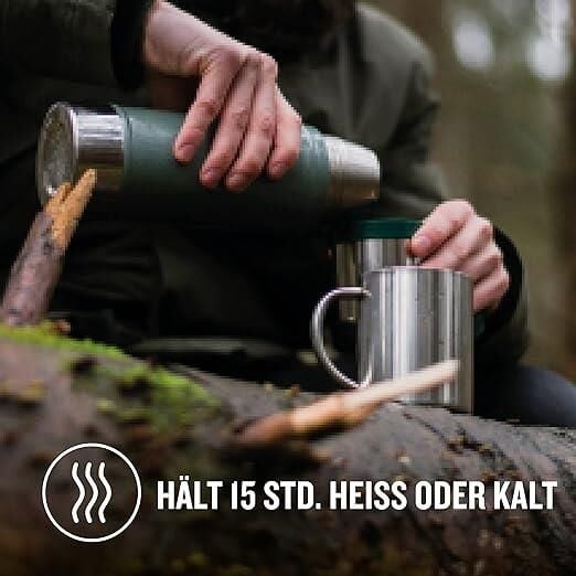 Stanley 0.47L Classic Legendary Bottle Hammertone Termos