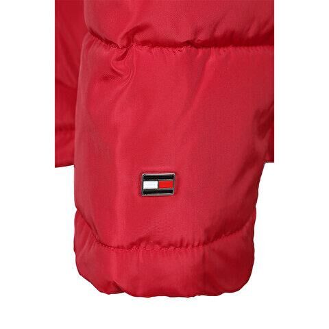 Tommy Hilfiger Kadın Mont Kırmızı