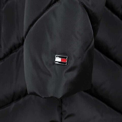 Tommy Hilfiger Kadın Mont Siyah TW2MP186-BLK