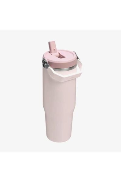 Stanley The Iceflow Flip Straw 2.0 Tumbler 0.89L 30Oz Unisex Pembe Termos