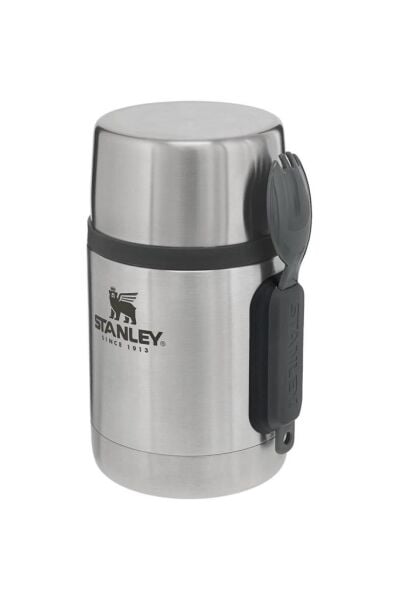 Stanley Adventure Kaşıklı 0,53 Litre Çelik Yemek Termosu - Çelik