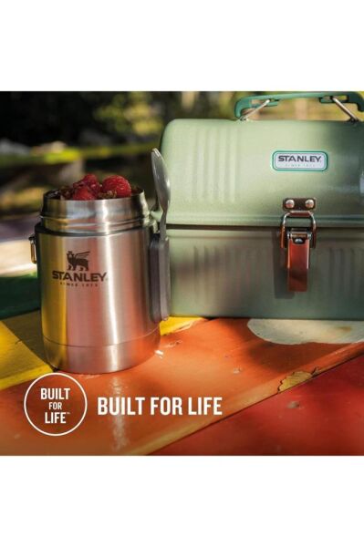 Stanley Adventure Kaşıklı 0,53 Litre Çelik Yemek Termosu - Çelik
