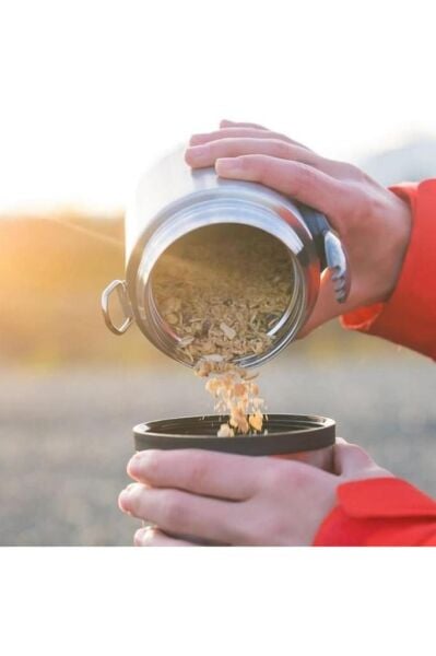 Stanley Adventure Kaşıklı 0,53 Litre Çelik Yemek Termosu - Çelik