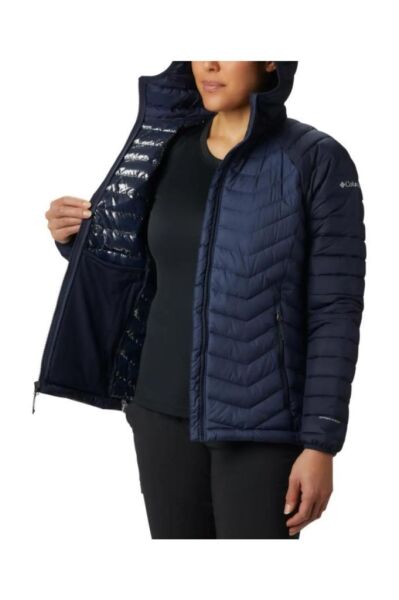 Columbia Powder Hooded Jacket Bayan Mont