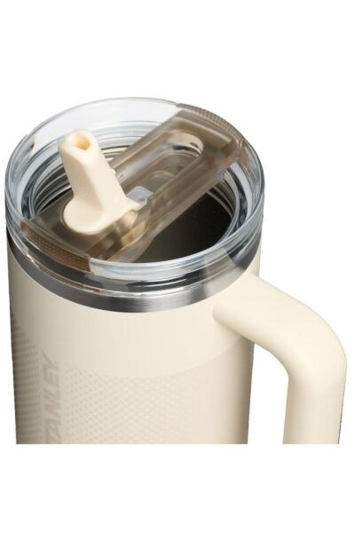 Stanley The Quencher ProTour Flip Straw Tumbler | 40 Oz (1,18 L) Cream Fade Sızdırmaz Pipetli Termos