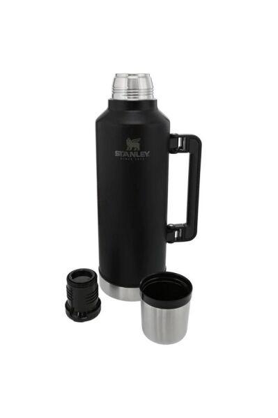 Stanley Klasik Vakumlu 2.3 Litre Çelik Termos - Siyah