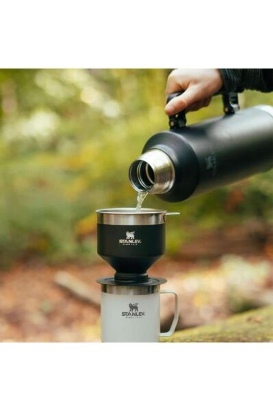 Stanley Klasik Vakumlu 2.3 Litre Çelik Termos - Siyah