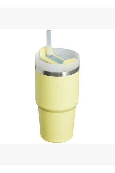 Stanley Quencher H2.O FlowState Tumbler Pipetli Termos 0,6 L Sarı
