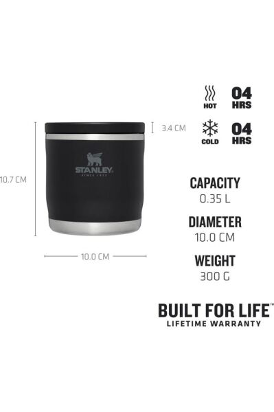 Stanley The Adventure To-Go Food Jar .35L / 12oz Black