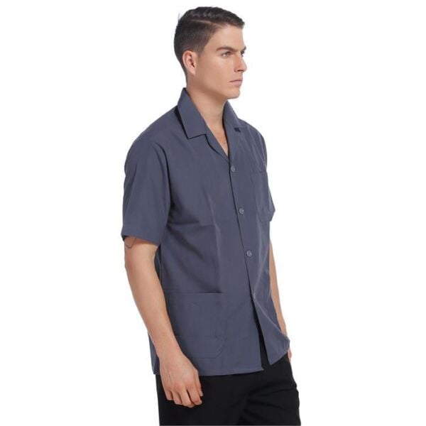 İş Ceketi Kısa Kol Füme