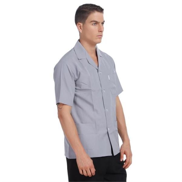 İş Ceketi Kısa Kol Gri