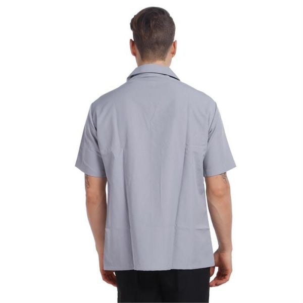 İş Ceketi Kısa Kol Gri