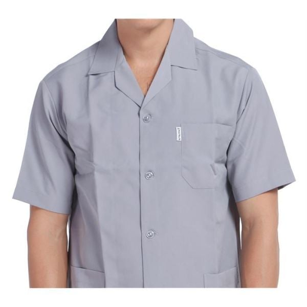 İş Ceketi Kısa Kol Gri