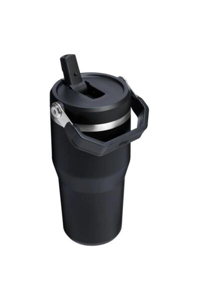 Stanley The IceFlow™ Flip Straw 2.0 Tumbler 0.6L / 20oz Siyah Termos