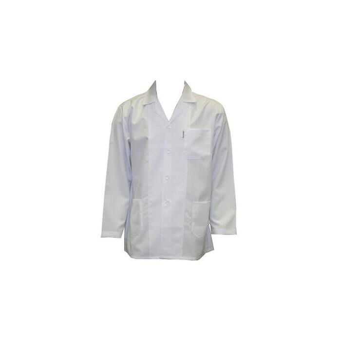 İş Ceketi Uzun Kol Beyaz