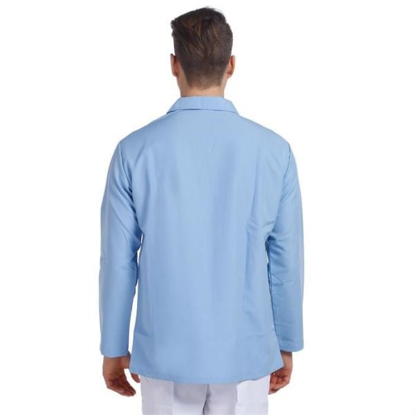 İş Ceketi Uzun Kol Açık Mavi