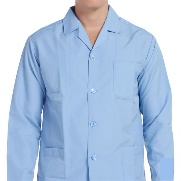 İş Ceketi Uzun Kol Açık Mavi