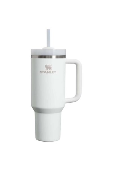 Stanley Quencher Pipetli 1.18 Lt Beyaz Termos