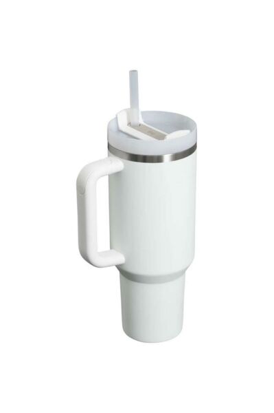 Stanley Quencher Pipetli 1.18 Lt Beyaz Termos