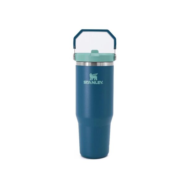 Stanley The IceFlow Flip Straw Pipetli Termos Bardak 0,89 LT | Yeşil