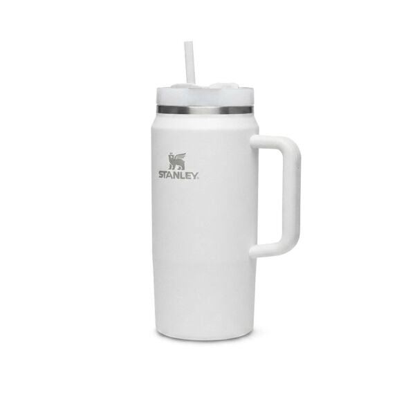 Stanley Quencher Travel Tumbler Pipetli Termos 1,89 L | Beyaz