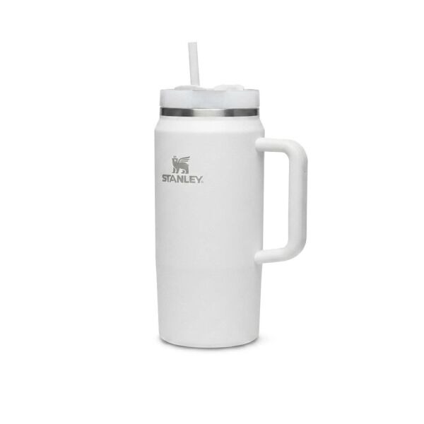 Stanley Quencher Travel Tumbler Pipetli Termos 1,89 L | Beyaz