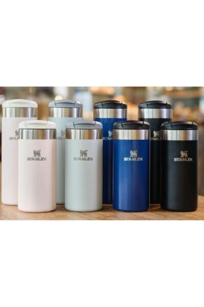 The AeroLight™ Transit Mug .47L / 16oz Rose Quartz Metallic