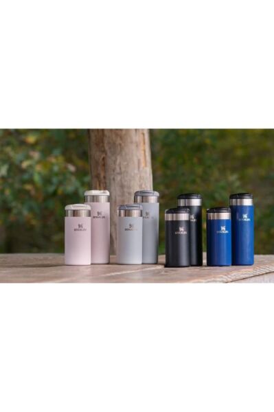 The AeroLight™ Transit Mug .47L / 16oz Rose Quartz Metallic