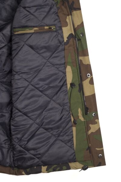 Makara Avrupa Kamuflaj Parka