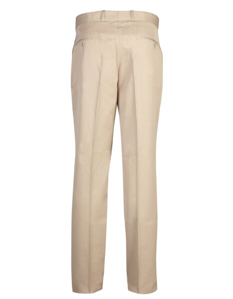 Pantolon Klasik Kemerli Bej