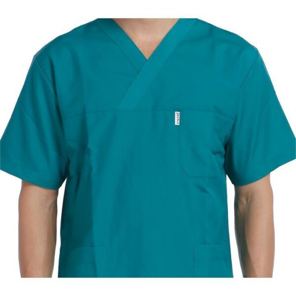 V Yaka Takım Kısa Kol Yeşil