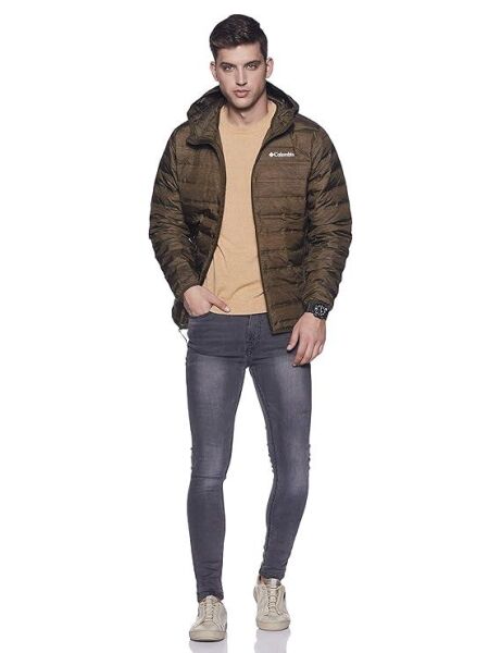 Columbia Lake 22 Down Hooded Erkek Mont