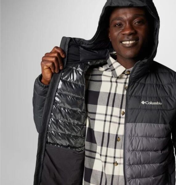 Columbia Powder Lite II Hooded Erkek Mont